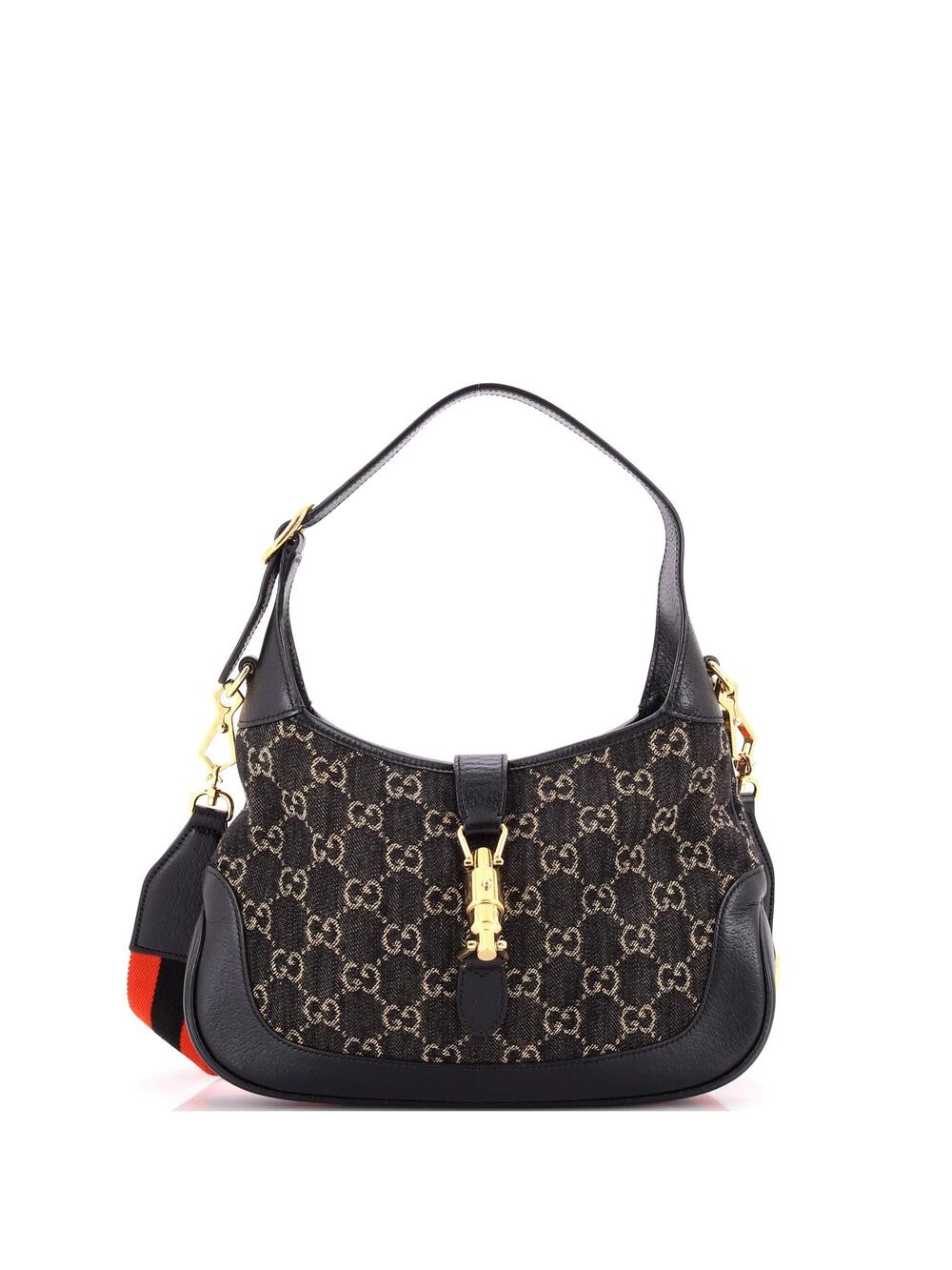 Gucci Jackie Hobo Gg Denim Small #340625G20B